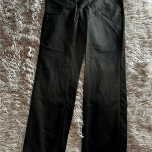 Banana Republic Navy Checkered Slim Fit Trousers
